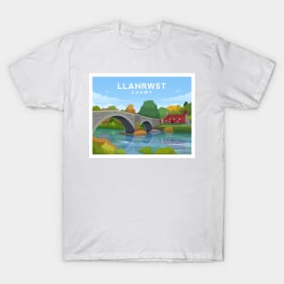 Llanrwst - Conwy, North Wales T-Shirt